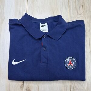 Nike Paris Saint-Germain vintage faded polo tee shirt